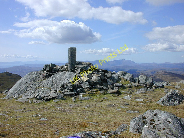 Photo 6"x4" The summit of Sg\u00c3\u00b9rr an Airgid Carn-gorm c2004