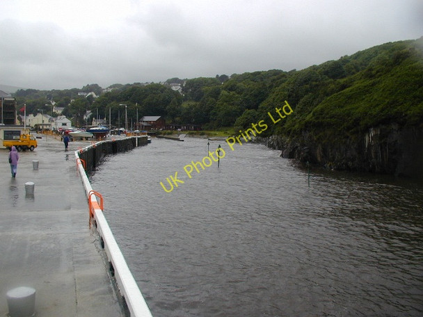 Photo 6"x4" Old Laxey, harbour Old Laxey c2007