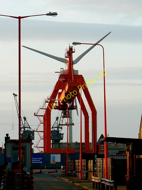 Photo 6"x4" Avonmouth Docks entrance Avonmouth c2007