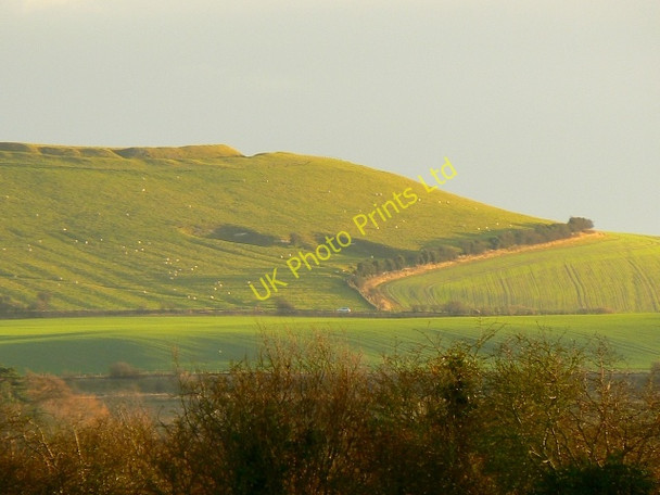 Photo 6"x4" Liddington Castle, Liddington, Swindon Badbury\/SU1980 c2007