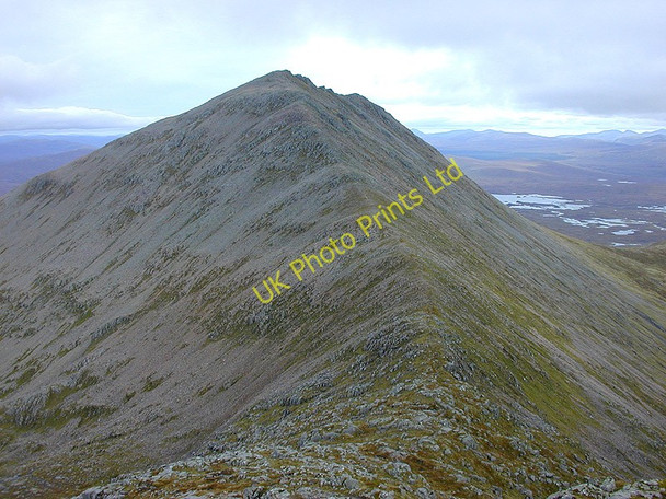 Photo 6"x4" Meall a' Bhuiridh from the west Creise c2003