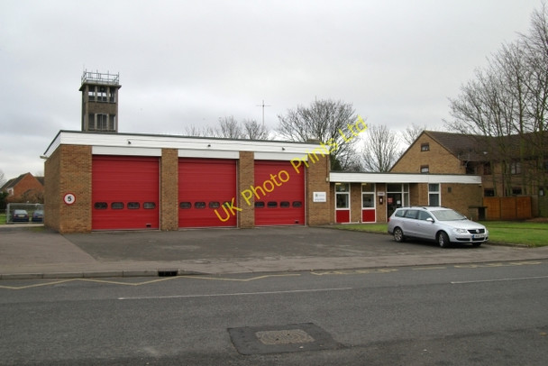 Photo 6"x4" St Neots fire station St Neots c2007