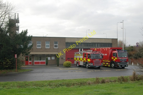 Photo 6"x4" Stanground fire station Stanground c2007