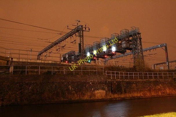 Photo 6"x4" Overhead Power Cables next to the Canal at Leeds Leeds\/SE3034 c2007