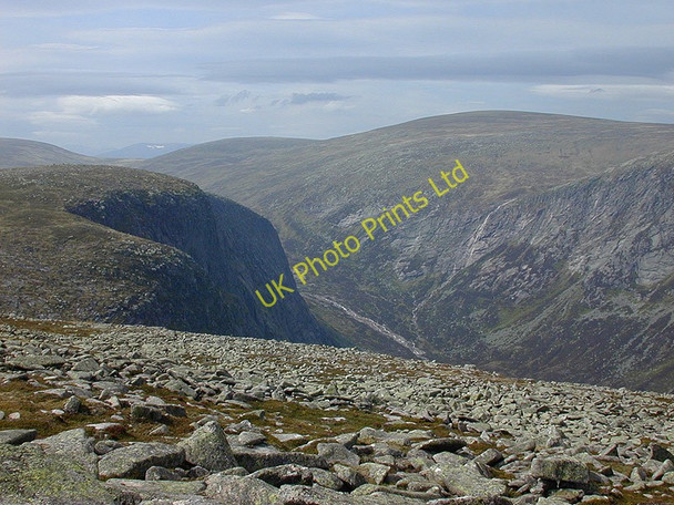 Photo 6"x4" View north west from Broad Cairn Broad Cairn c2003
