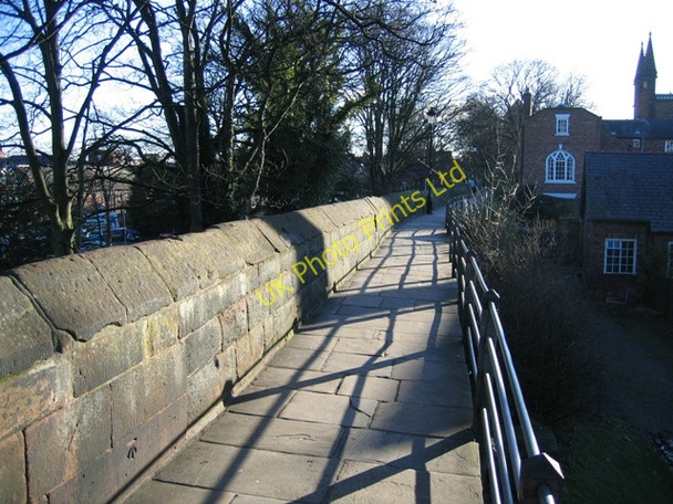 Photo 6"x4" City Walls near Deanery Field Chester c2007