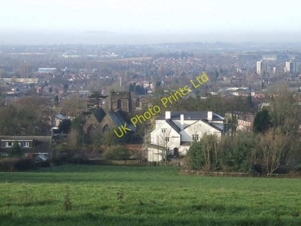 Photo 6"x4" Bushbury Hall and Church Wednesfield c2007