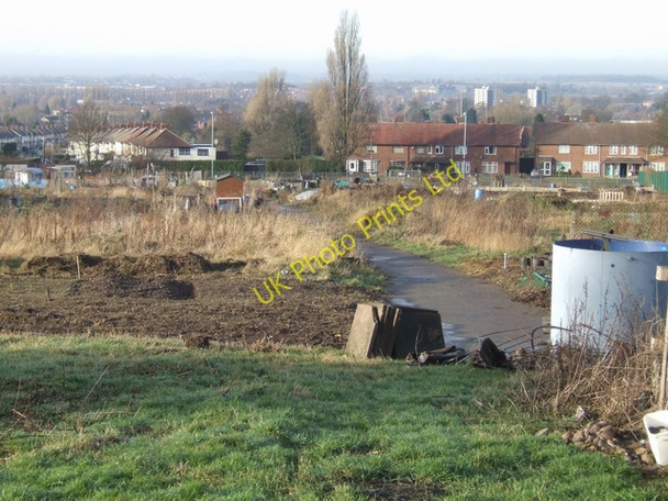 Photo 6"x4" Bushbury allotments Wednesfield c2007