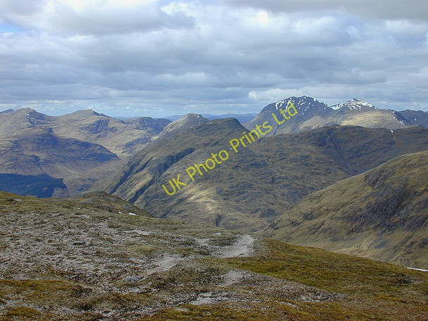 Photo 6"x4" View north northwest from Meall nan Eun Meall nan Eun\/NN1944 c2002