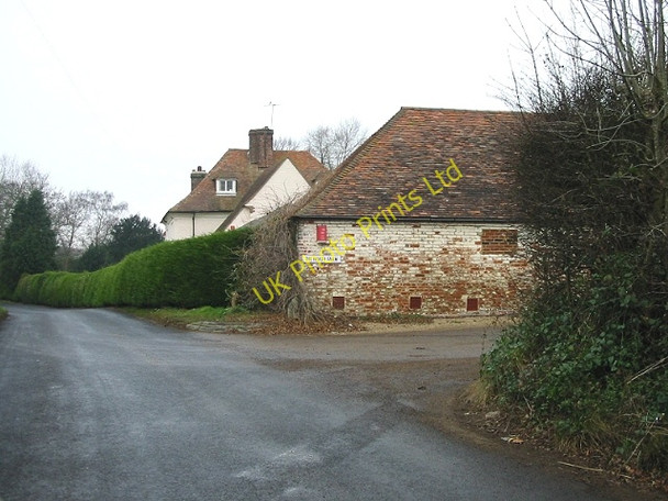 Photo 6"x4" Entrance to The Hoath Farm on Bekesbourne Lane Bekesbourne Hill c2007