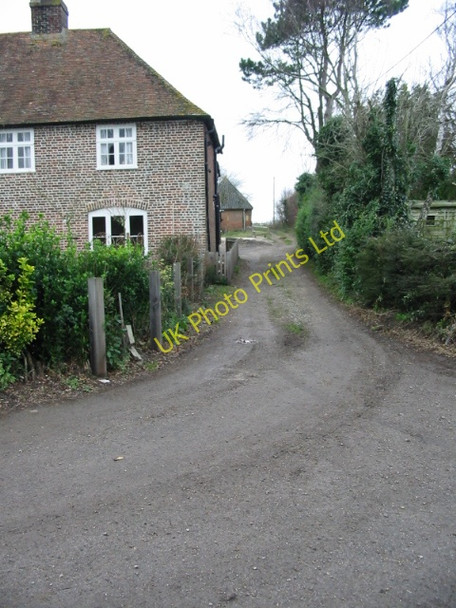 Photo 6"x4" Route of the North Downs Way, Womenswold Womenswold c2007