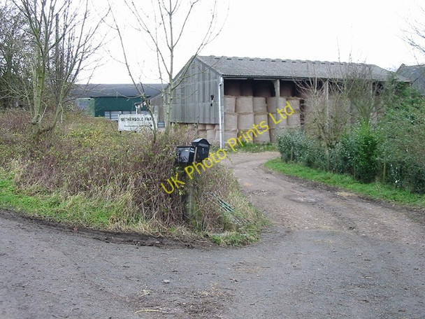 Photo 6"x4" Entrance to Nethersole Farm, Womenswold Womenswold c2007