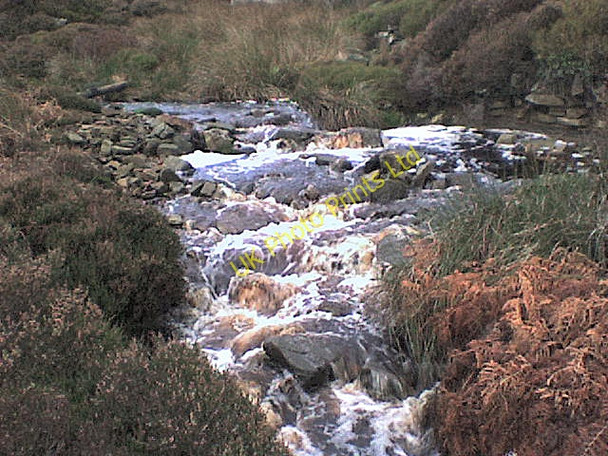 Photo 6"x4" Long Gill after a night of heavy rain West Scrafton c2008