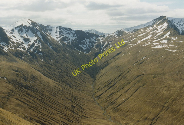 Photo 6"x4" Coire nan Eun from Ciste Dhubh Coire nan E\u00f9n c2002