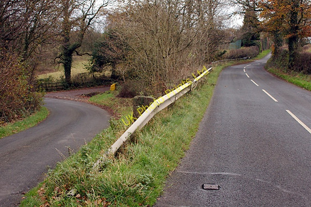 Photo 6"x4" Junction of Roach Road and Firwood Lane Roach Bridge c2007