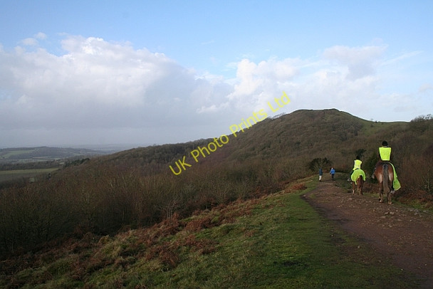 Photo 6"x4" Ridge Path on Swinyard Hill Chandler's Cross\/SO7738 c2008