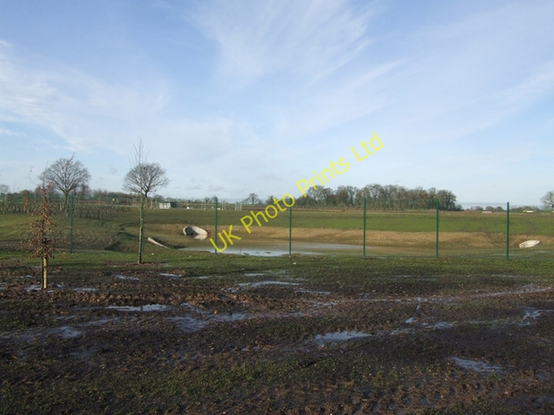 Photo 6"x4" Balancing pond at i54 development Fordhouses c2008