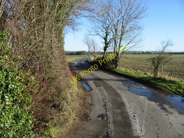 Photo 6"x4" Looking NE along the Ringwould Road Martin\/TR3347 c2008