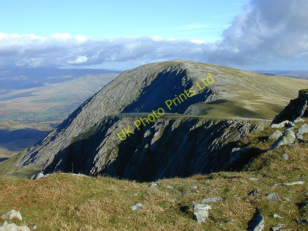 Photo 6"x4" On top of Cader's northern cliffs Minffordd\/SH7311 c2001