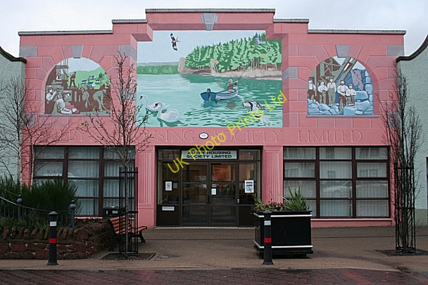 Photo 6"x4" Invergordon Murals (2) Invergordon c2008