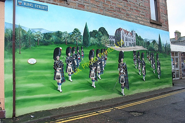 Photo 6"x4" Invergordon Murals (6) Invergordon c2008