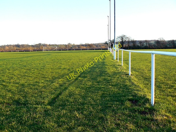 Photo 6"x4" Football ground, Uffington Fawler\/SU3188 c2008
