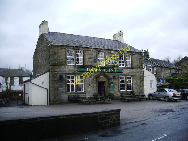 Photo 6"x4" Four Alls Inn, Higham Higham\/SD8036 c2008