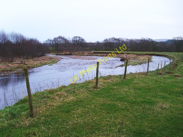 Photo 6"x4" King Water : bend in the river Walton\/NY5264 c2008