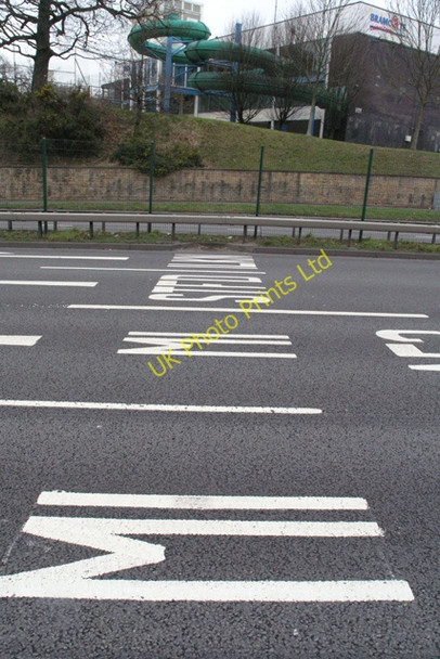 Photo 6"x4" Lane Markings, Bramcote Stapleford\/SK5037 c2008