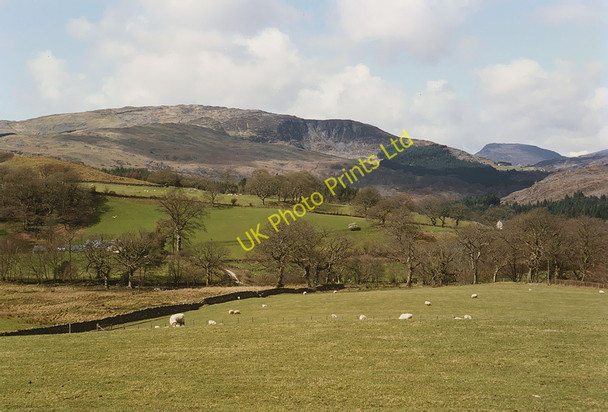Photo 6"x4" Fields near Tyddyn-b\u00c3\u00a2ch farm Llanfachreth c1993