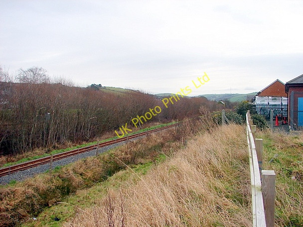 Photo 6"x4" Vale of Rheidol Railway track Aberystwyth c2008