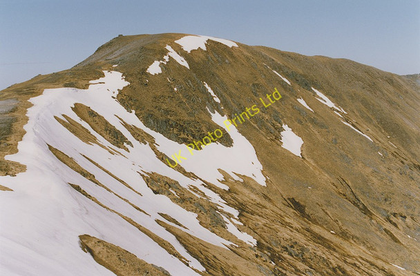 Photo 6"x4" The southwest ridge of M\u00c3\u00a0m Sodhail M\u00e0m Sodhail c1992