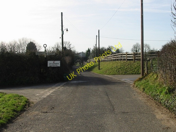 Photo 6"x4" The road into Chillenden Chillenden c2008