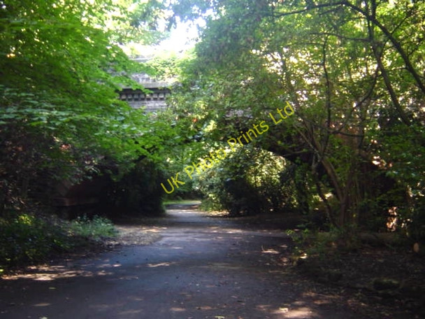 Photo 6"x4" Railway Bridge, Otterspool Park Aigburth c2005