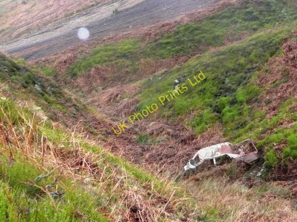 Photo 6"x4" The Cwm Sychan scrapyard Abertillery\/Abertyleri c2008