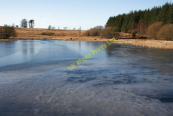 Photo 6"x4" Frozen Pond, Daugh of Invermarkie Haugh of Glass c2008