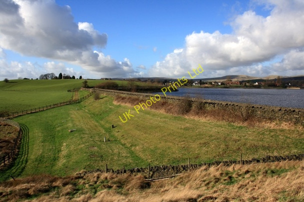 Photo 6"x4" Dam Wall, Hollingworth Lake Littleborough\/SD9316 c2008