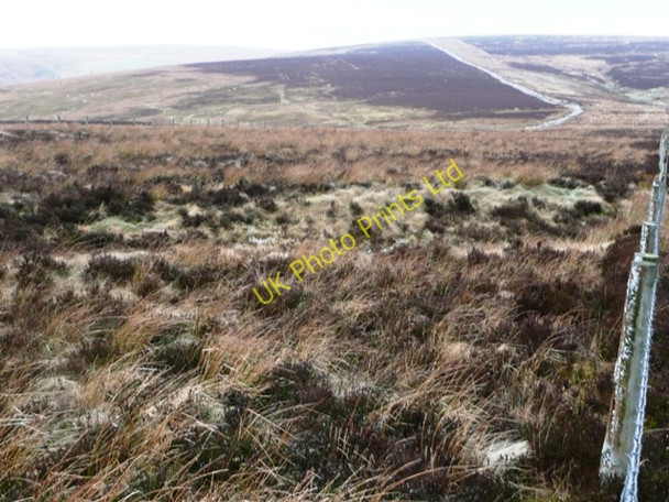Photo 6"x4" Moorland pipeline route Abertillery\/Abertyleri c2008