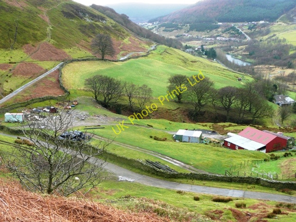 Photo 6"x4" Looking down Cwm Tyleri Abertillery\/Abertyleri c2008