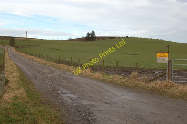 Photo 6"x4" Road to Upper Crannabog Farm Blacklaw\/NJ6355 c2008
