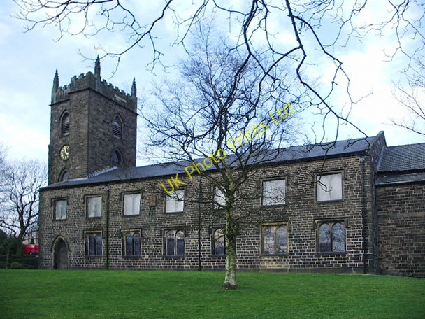 Photo 6"x4" Parish Church of St Nicholas with St John & St Michael, Newchurch Rawtenstall c2008