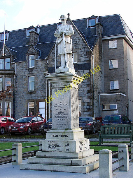 Photo 6"x4" Fort William War Memorial Fort William\/An Gearasdan c2008