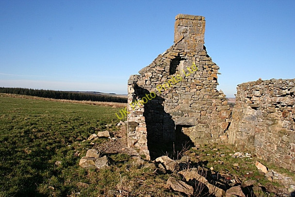 Photo 6"x4" Ruined House at Cairnmore Ardonald c2008