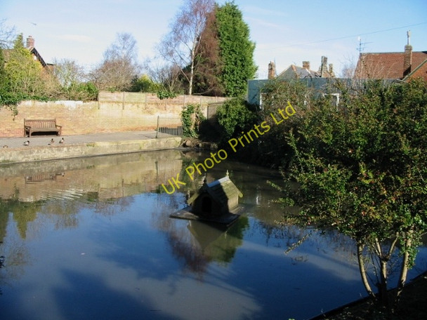 Photo 6"x4" The village pond, Worth Sandwich c2008