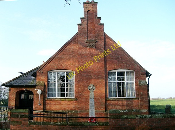 Photo 6"x4" Scaleby Village Hall and War Memorial Scaleby c2008