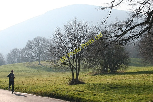 Photo 6"x4" Runner on Cockshot Road, Malvern Link Common Great Malvern c2008