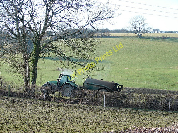 Photo 6"x4" Spreading the muck! Capel Seion\/SN6379 c2008