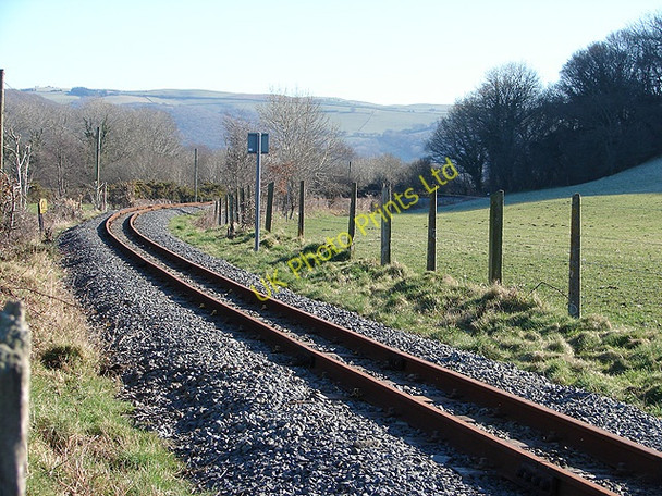 Photo 6"x4" Vale of Rheidol Railway track Capel Seion\/SN6379 c2008