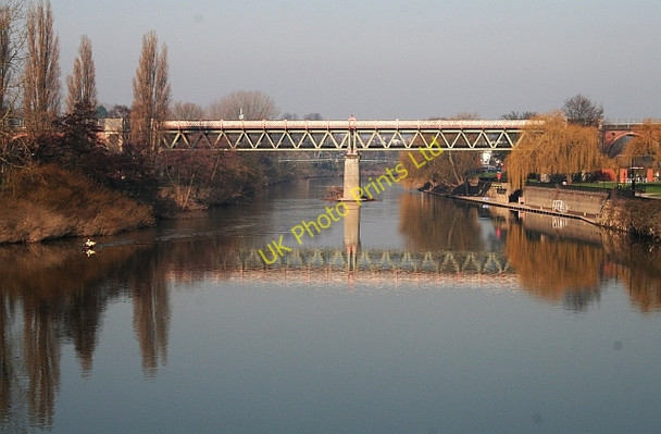 Photo 6"x4" Worcester Railway Bridge Worcester c2008