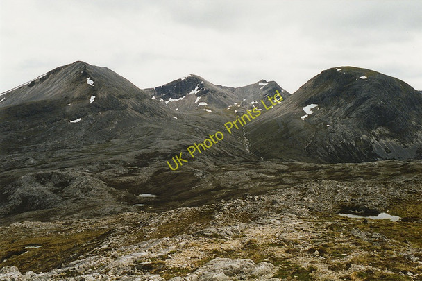 Photo 6"x4" View southwest from the mountain trail Anancaun c1995